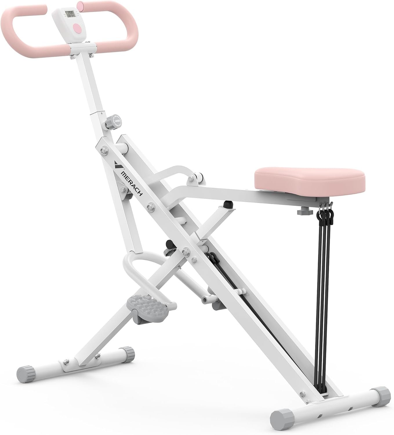 MERACH Squat Machine – Adjustable Resistance Foldable Leg Trainer for Glutes & Full-Body Workout, 350lbs Capacity - Image 2