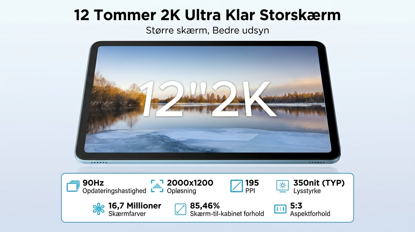 DOOGEE U12 VIP tablet, Android 16 - Bild 2